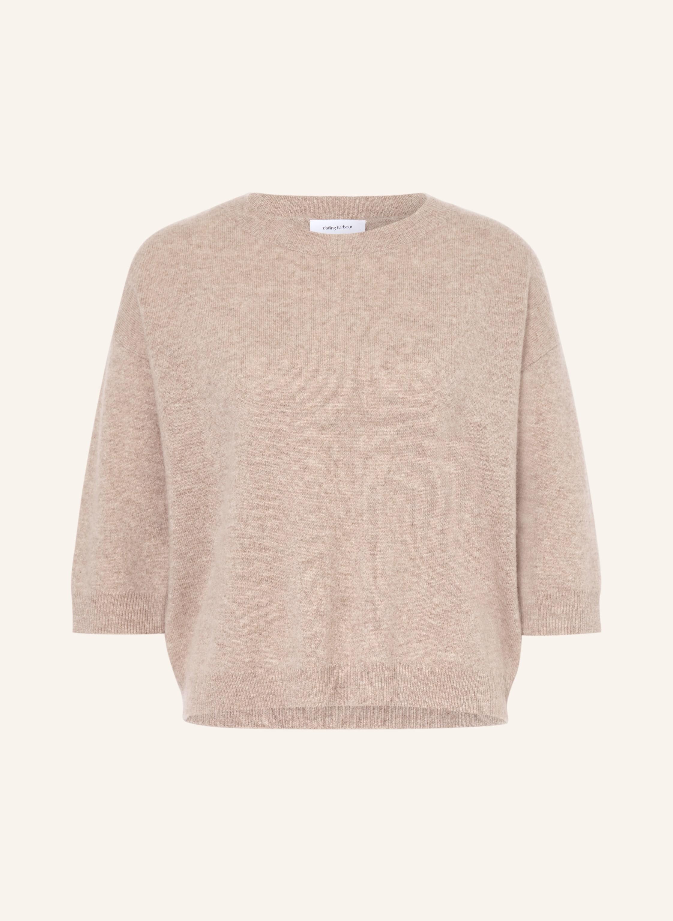 darling harbour Cashmere-Pullover mit 3/4-Arm