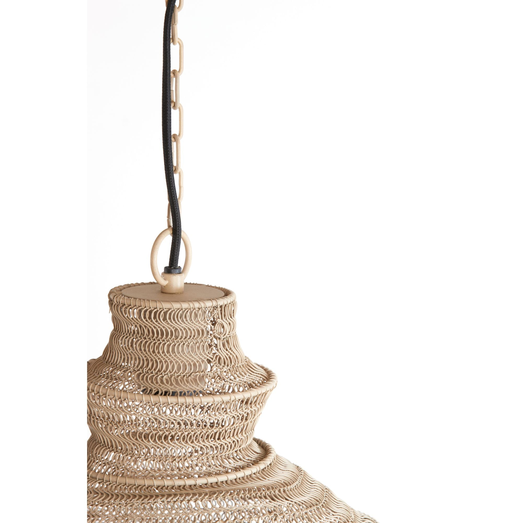 Light & Living Hanglamp Nakisha - Bruin - Ø31cm