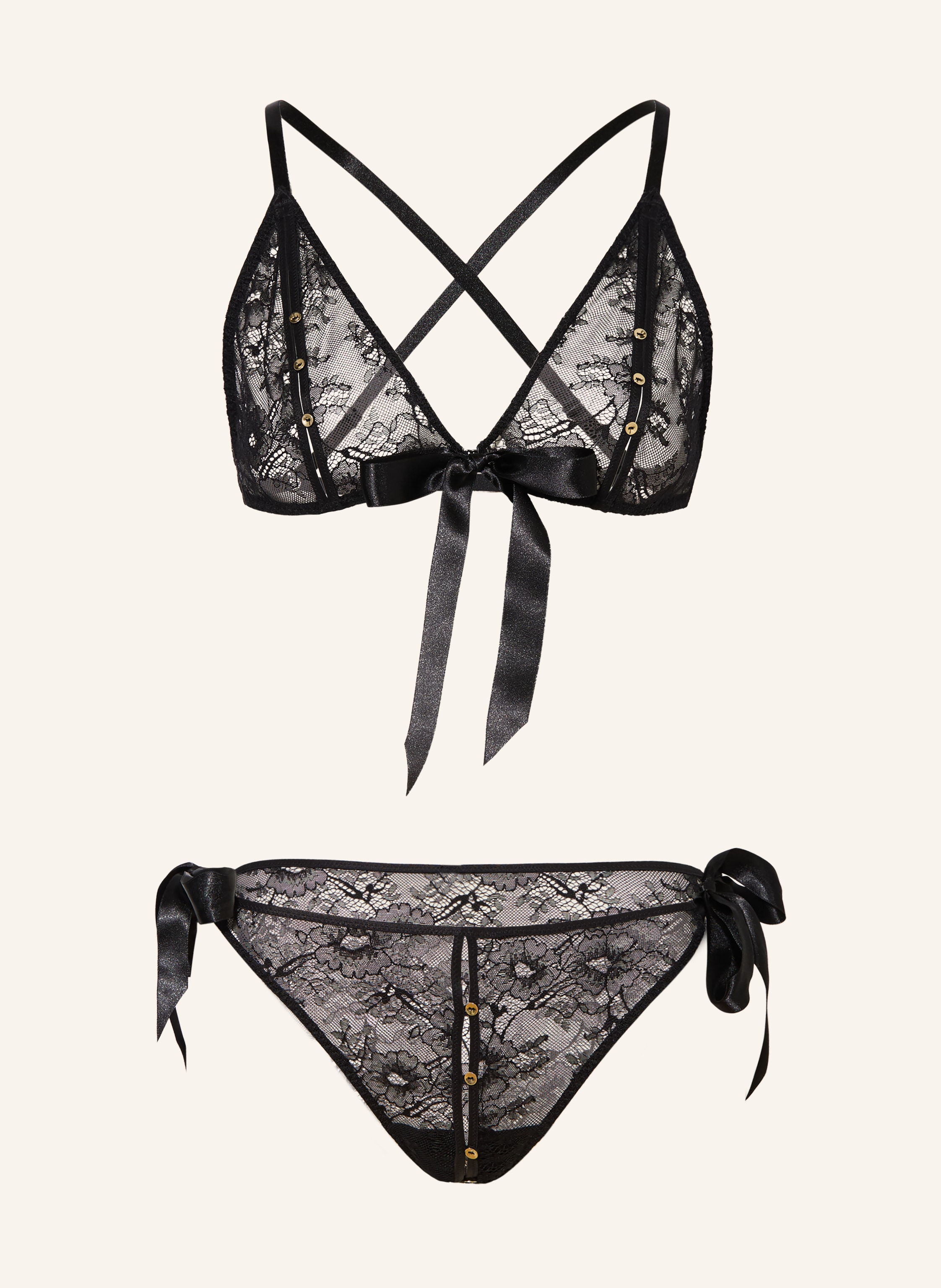 Aubade Set LACE INSOMNIA: Triangel-BH und Slip