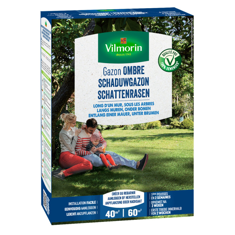 Semences pour gazon Ombre 1 kg VILMORIN