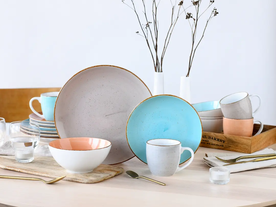 Geschirrset 16-teilig Vintage Nature