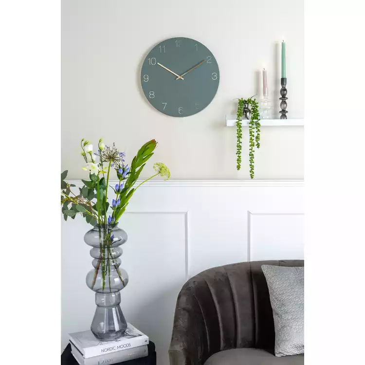 Karlsson Charm Wall Clock - Jungle Green