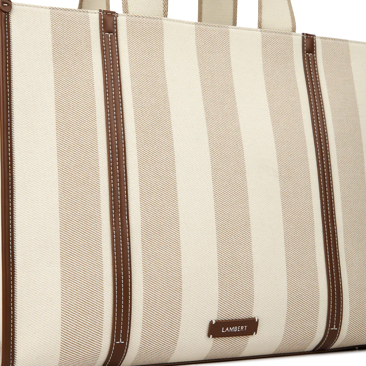 The Erica - Hazelnut Canvas Tote Bag