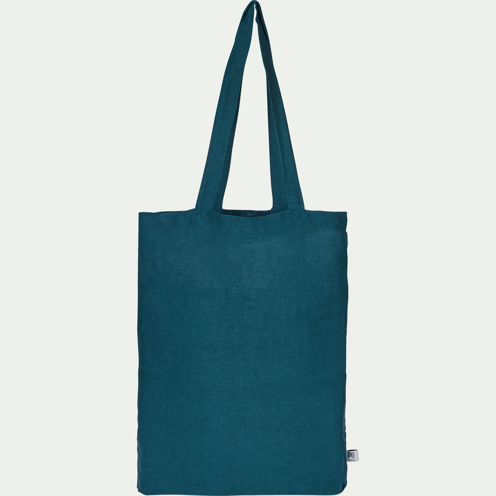 CALANQUES - Linge de lit uni en coton - bleu figuerolles