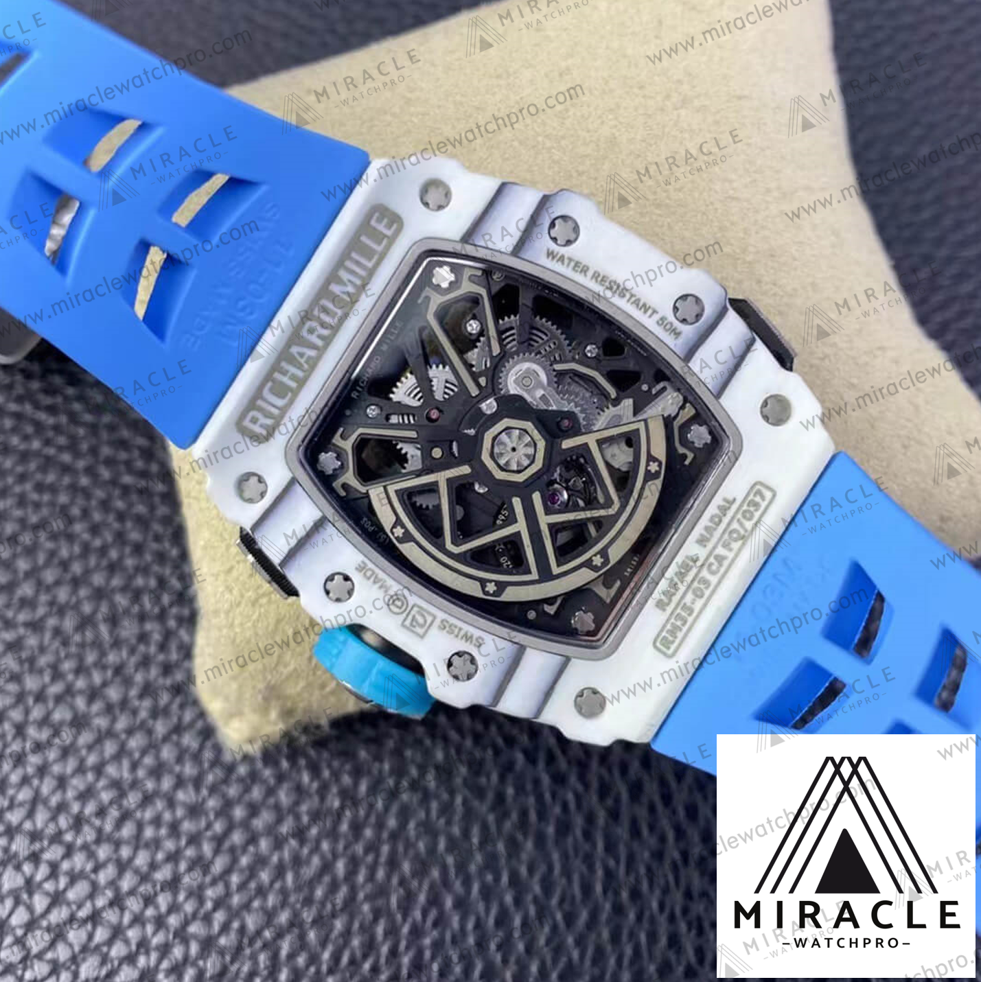 Replica Watch-RICHARD MILLE-ref.RM 35-03-Elite Clone-42.70mm x 49.94mm