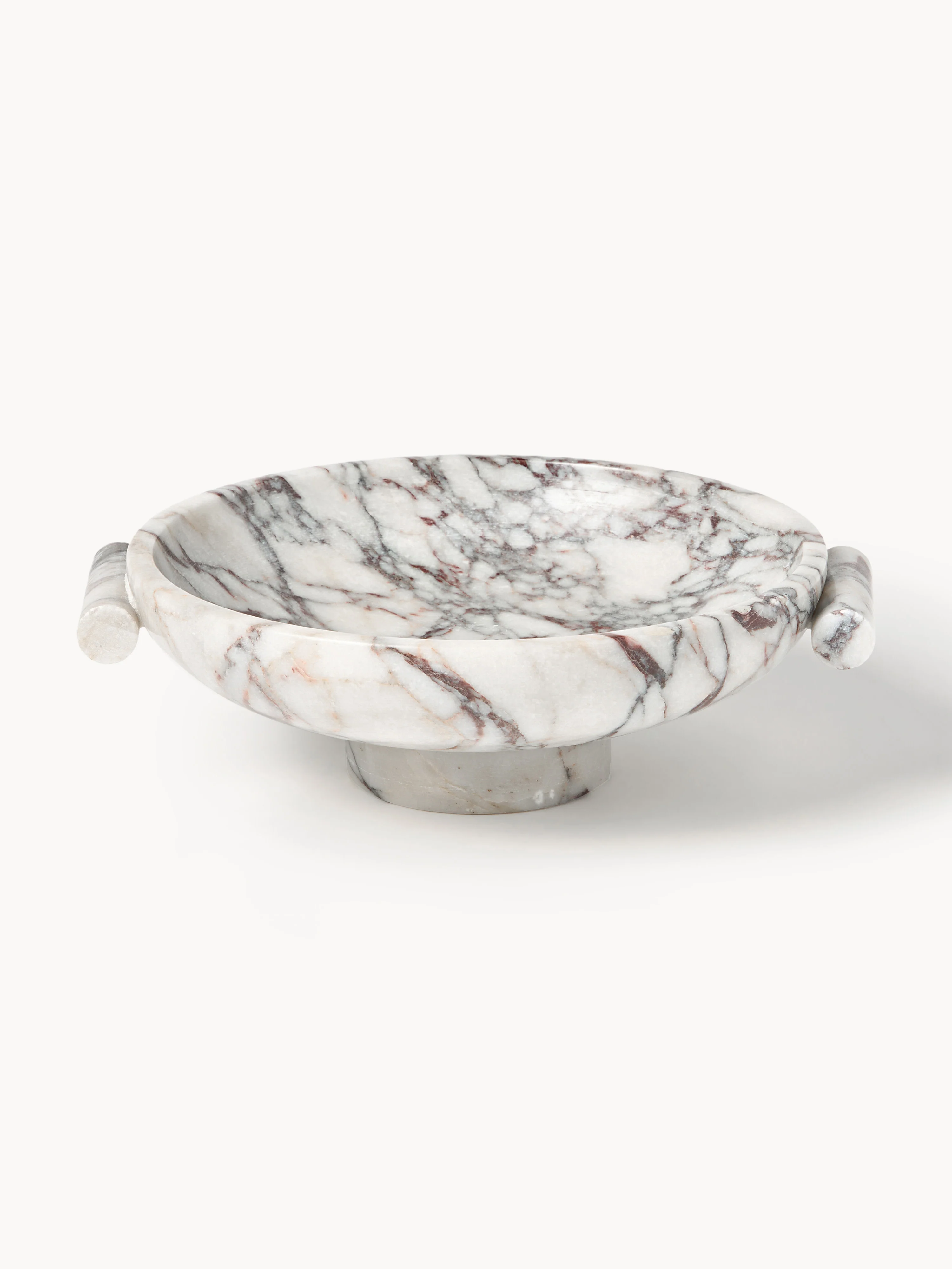Deko-Schale Fossil aus Marmor, B 35 cm