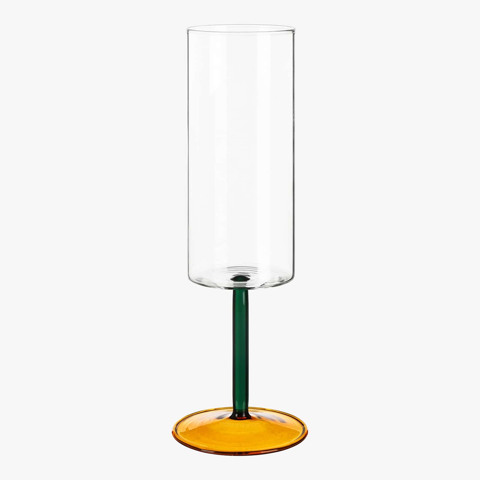 Sektglas Finn Türkis, ⌀ 5.5 cm, H 210 mm