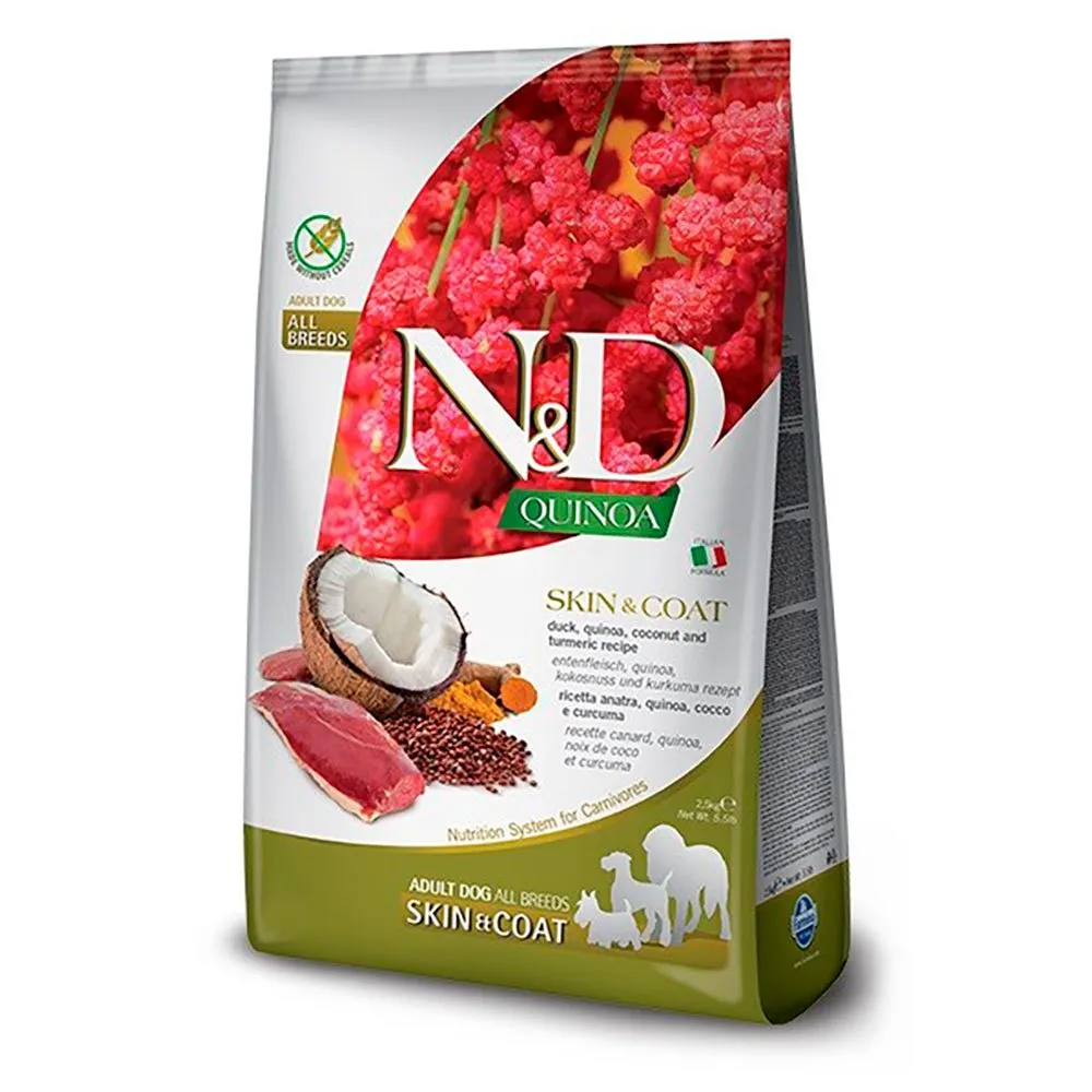 Farmina N&D Quinoa Skin And Coat Duck Dog Food 7kg