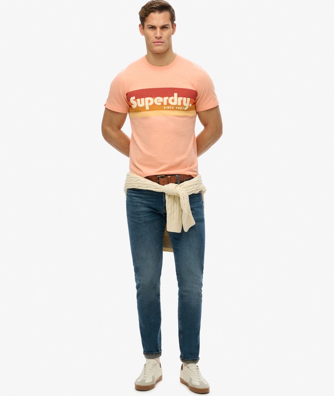 Terrain Logo Stripe Relaxed T-Shirt