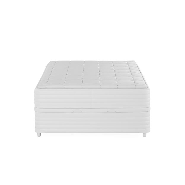 CAMA BOX DE CASAL C/BAÚ MIDDY
