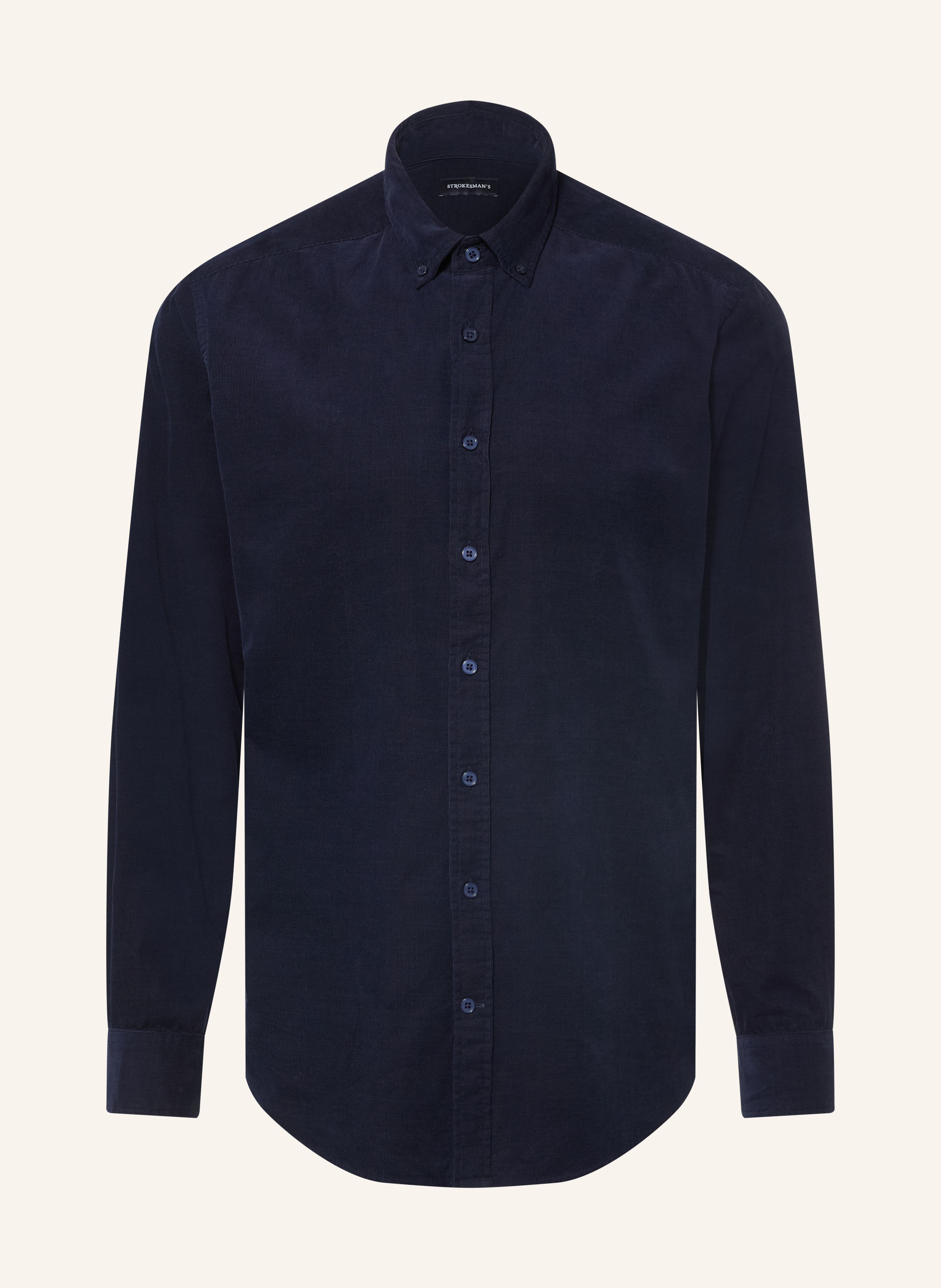 STROKESMAN'S Cordhemd Slim Fit
