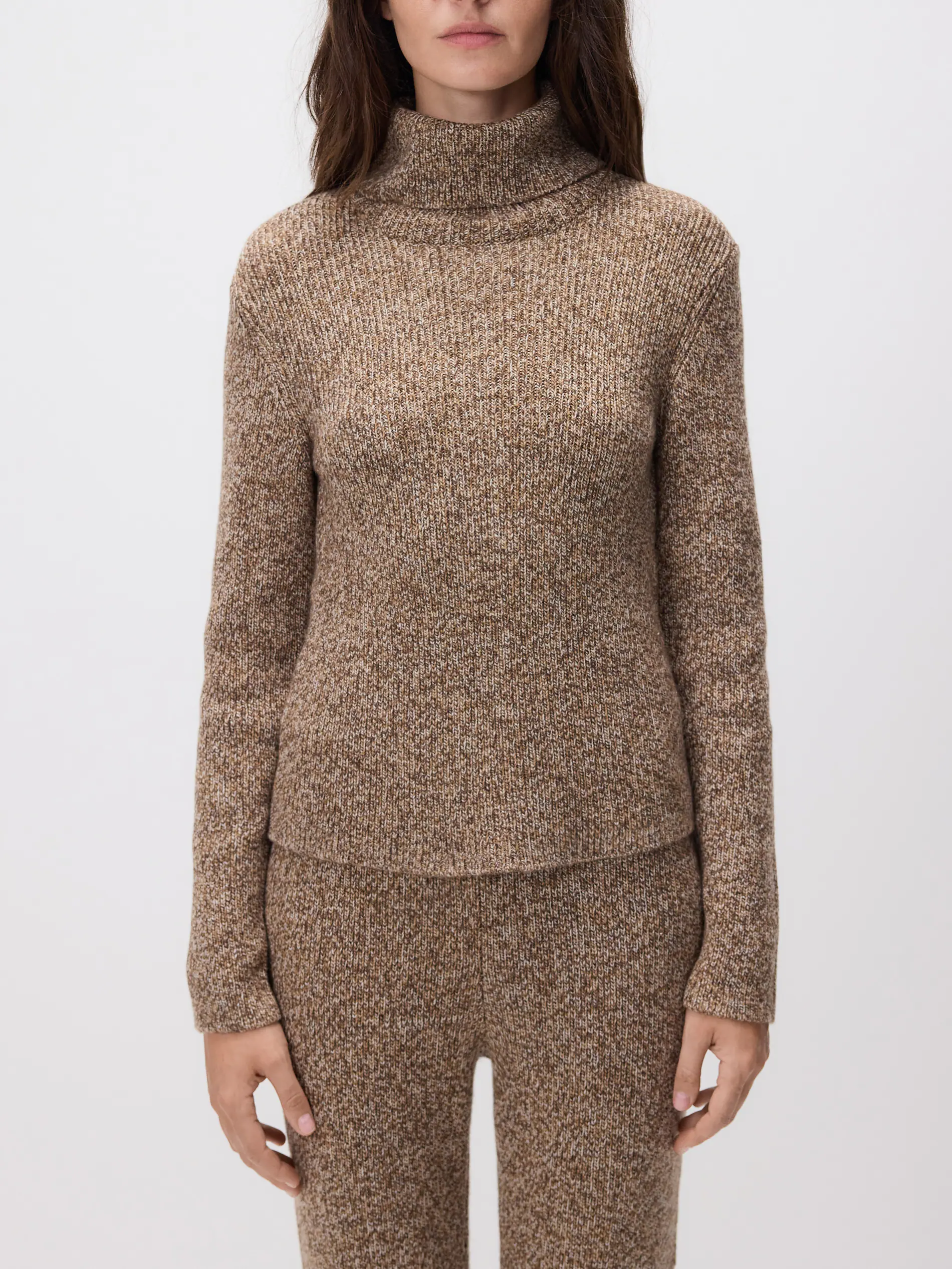 Sweter z golfem