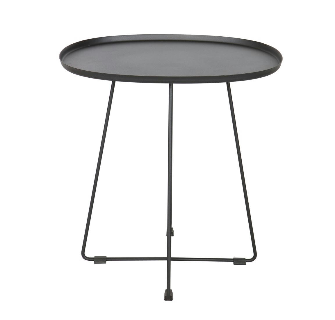OTIS - Table basse en métal noir