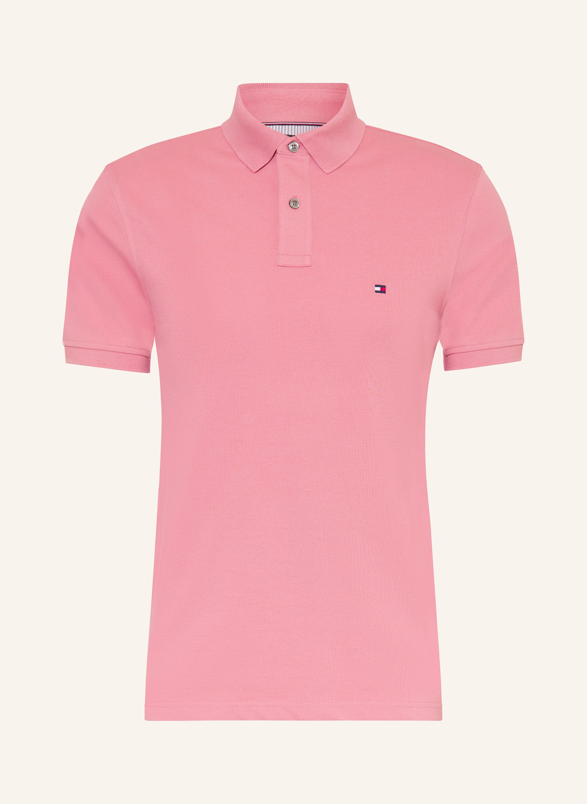 TOMMY HILFIGER Piqué-Poloshirt Slim Fit