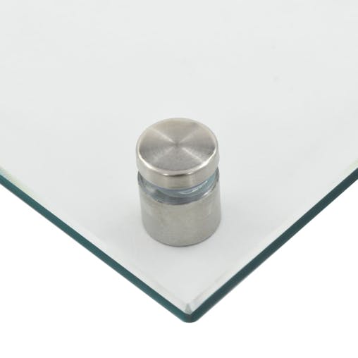 NNEVL Kitchen Backsplash Transparent 90x50 cm Tempered Glass
