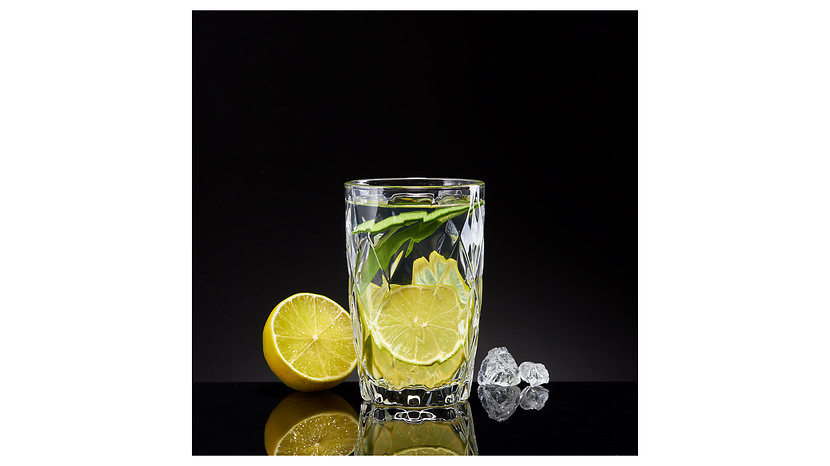 Szklanka Diamond 380 ml transparentna