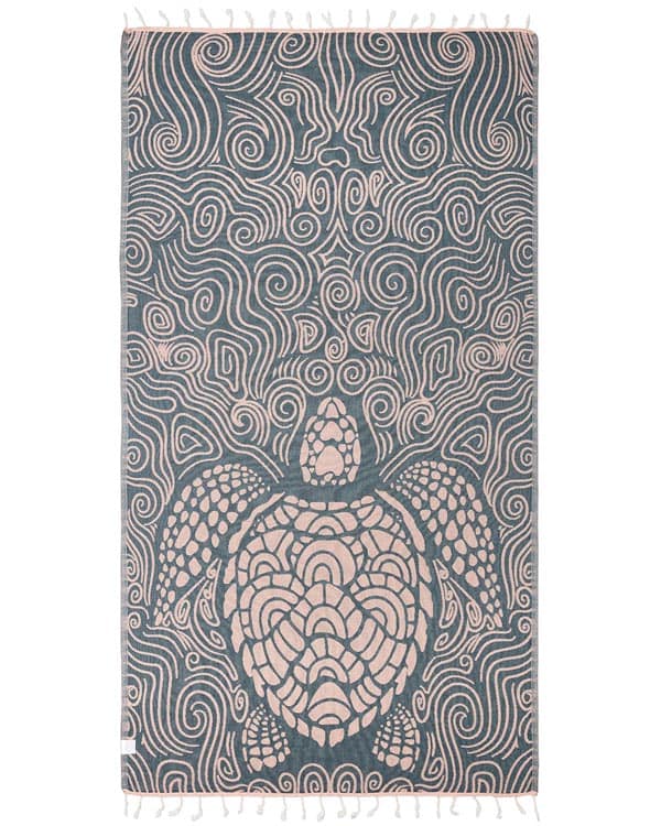 Swirl Turtle Dusty Pink