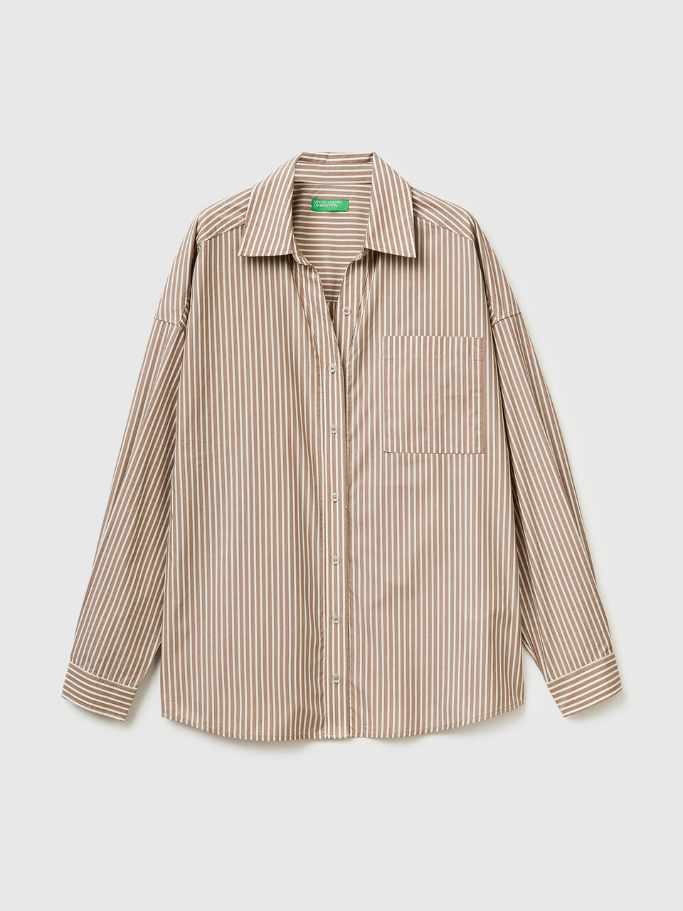 100% cotton striped shirt