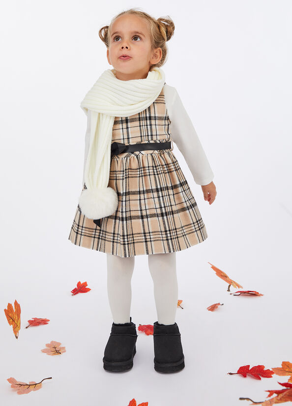 Abito in cotone check