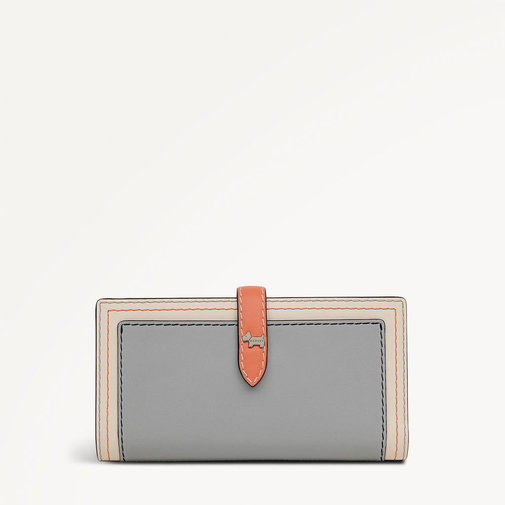 Willis Street - Colourblock - Large Flapover Wallet