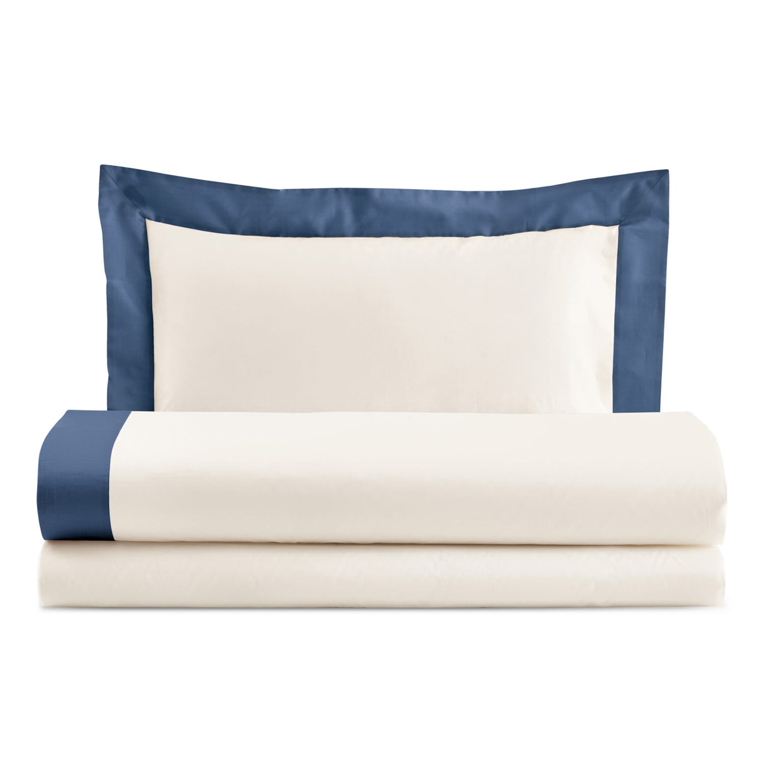 Completo letto singolo Sharon blu Biancoperla