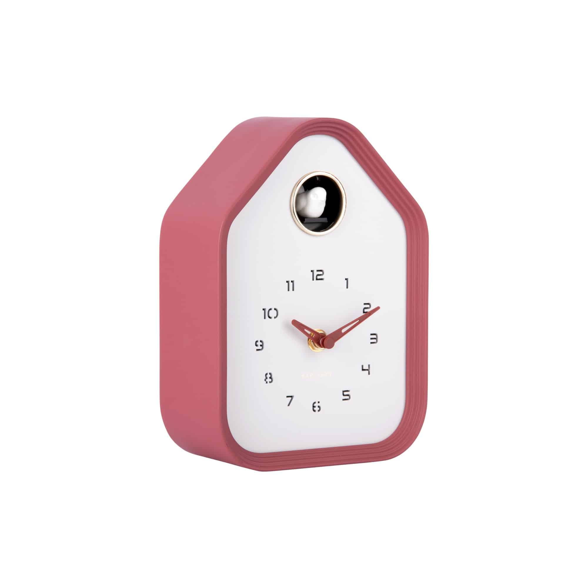 Karlsson wandklok Reina Cuckoo - rood - 7.4x14.4x20.4cm