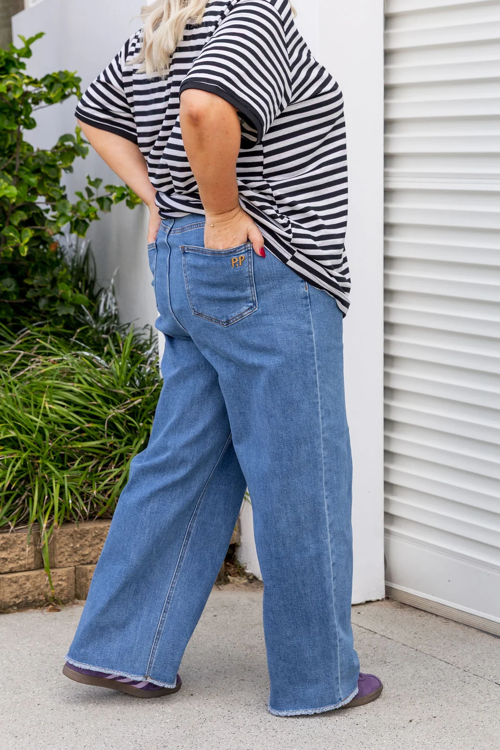 Rikki Jeans in Mid Blue