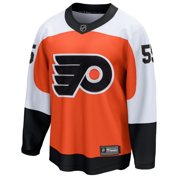 Givani Smith Philadelphia Flyers  Home Breakaway Jersey - Orange