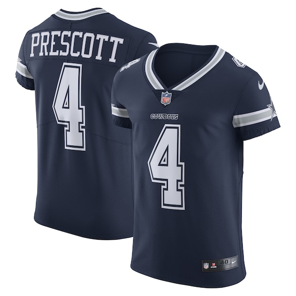 Dak Prescott Dallas Cowboys Nike Vapor Elite Player Team Jersey - Navy/White