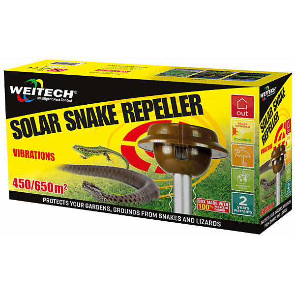 PACK 10XRépulsifs Solaires Anti-serpent Lézar Jardin Repousse Serpent WEITECH