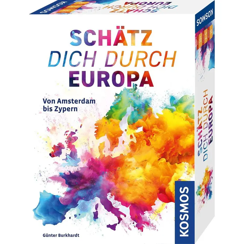 Quizspiel Schätz dich durch Europa