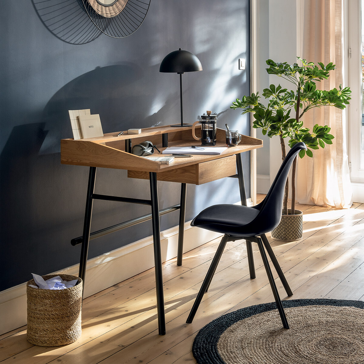 Desk "Josan" Beige, L.110 cm