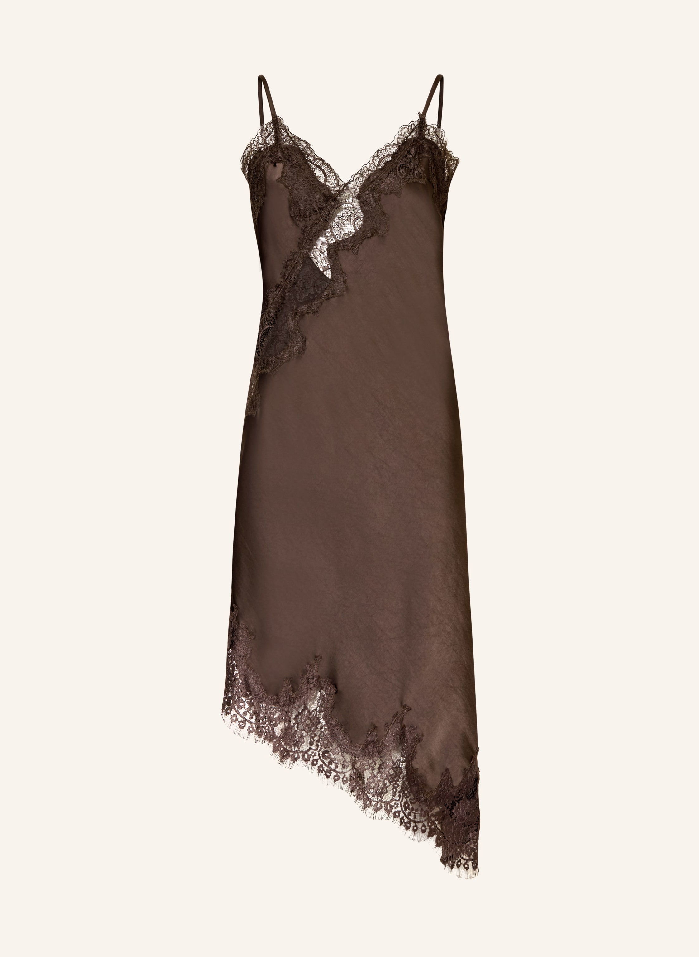 NEO NOIR Satinkleid SORELLE mit Spitze