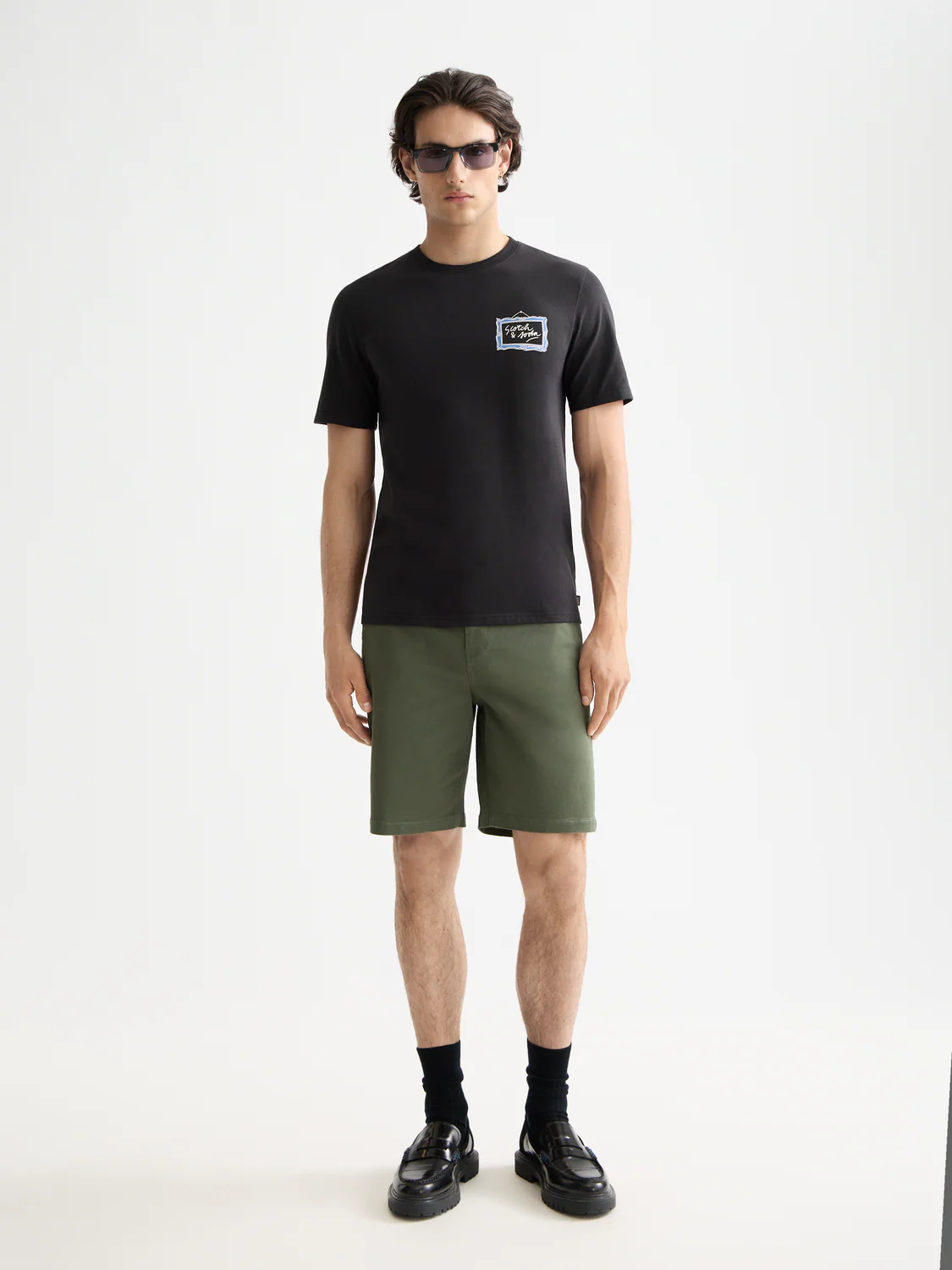 Seasonal Core - Stuart Washed Cotton Blend Regular Fit Short