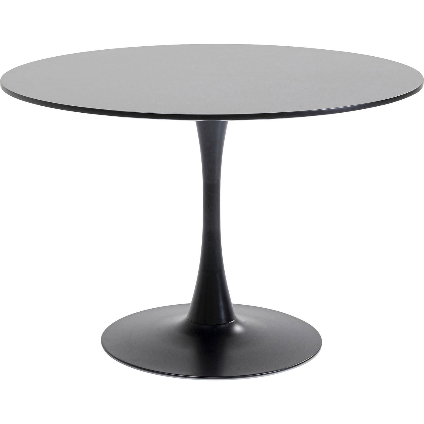Kare Design Eettafel Schickeria Ø110cm zwart