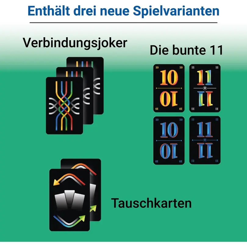 Kartenspiel 6-teilig Elfer Raus!