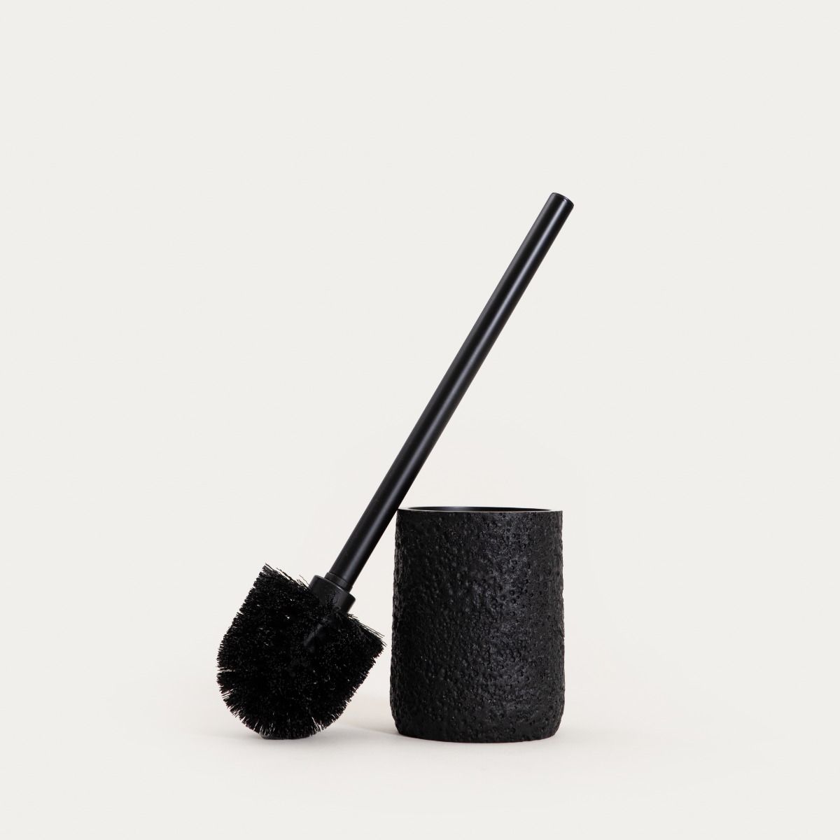 Szczotka do WC VOLCANO czarna 10x13x36,5 cm