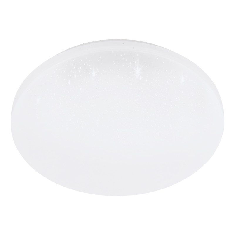 Plafonnier LED Frania-S blanc Ø 31 cm blanc neutre 1850 lm 18 W EGLO