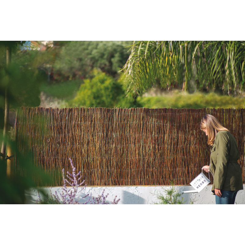 Canisse en osier Vimet Multi naturel 3 x 1,5 m NORTENE