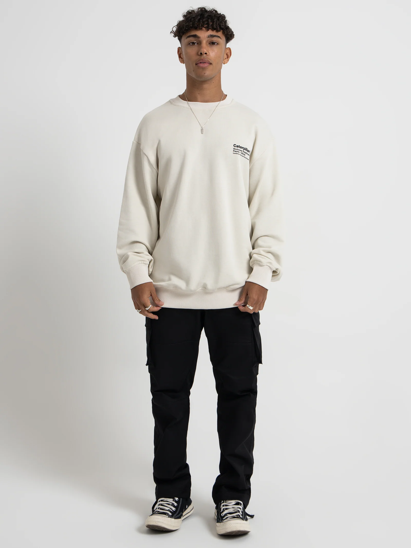 Workwear Insert Crew Neck