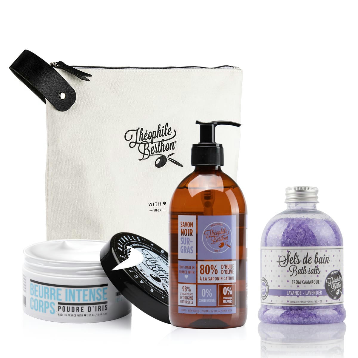 CAMARGUE - Trousse 2 soins lavande bain et 1 soin corps