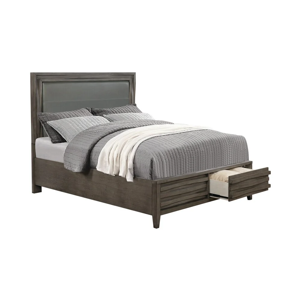 The Gray Barn Pegasus Dark Taupe 5-piece Bedroom Set