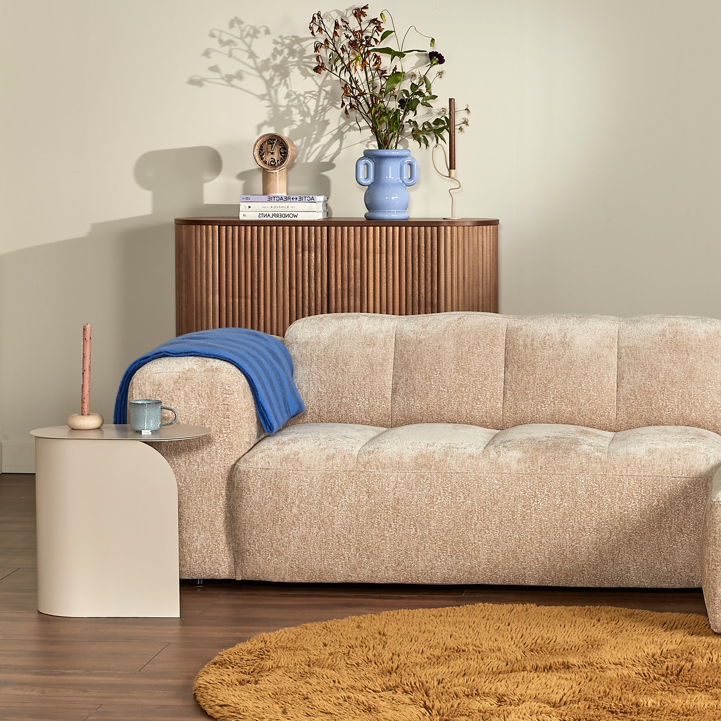 by fonQ Hollow Bijzettafel - Cashmere