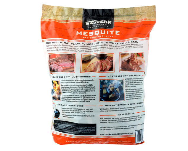Western Premium Smoking Wood Chunks - Mesquite