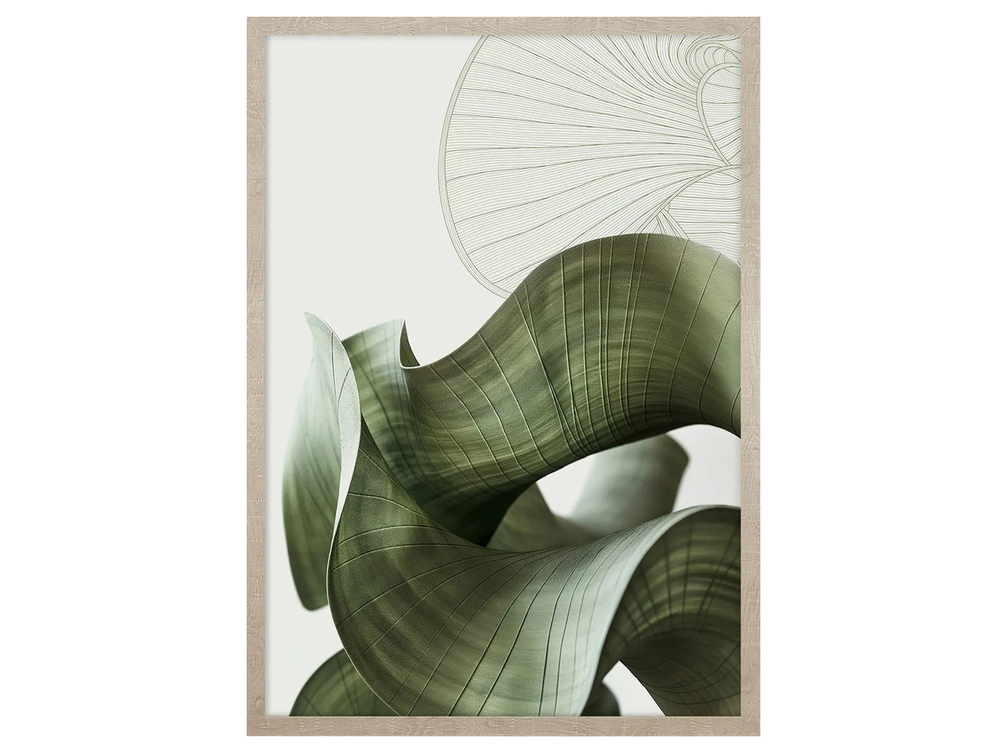 Obraz w ramie Artog Leaves No.2 53x73 cm