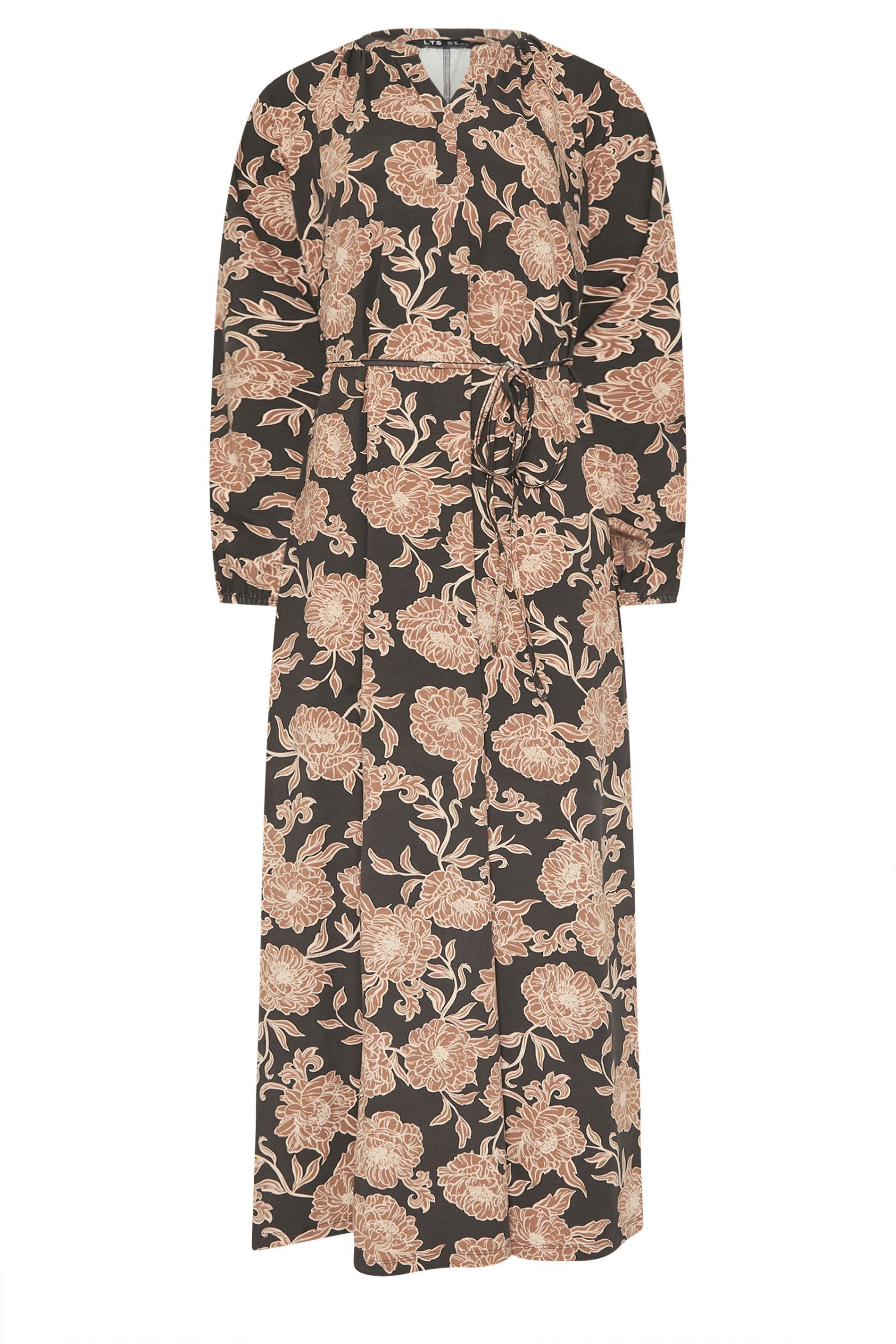 Long Tall Sally Tall Floral Belted Maxi Dress