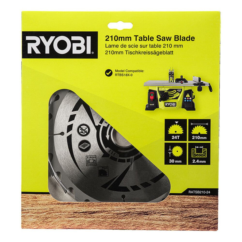SAGBLAD RYOBI BORDSAG RATSB210-24