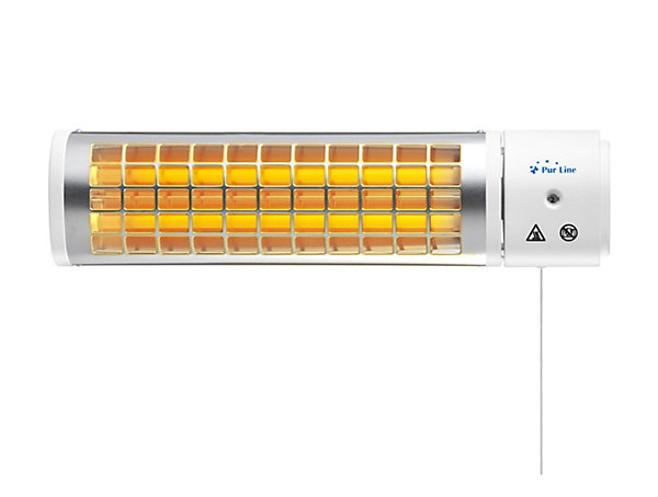 Chauffage halogène 1200W pour salle de bain