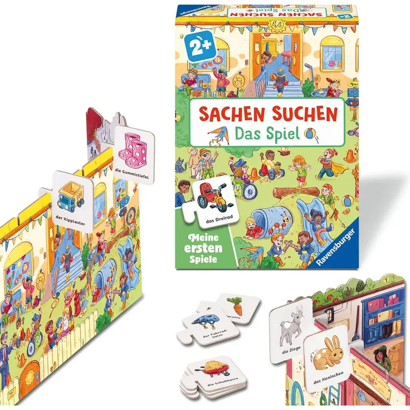 Lernspiel Meine ersten Spiele Sachen suchen