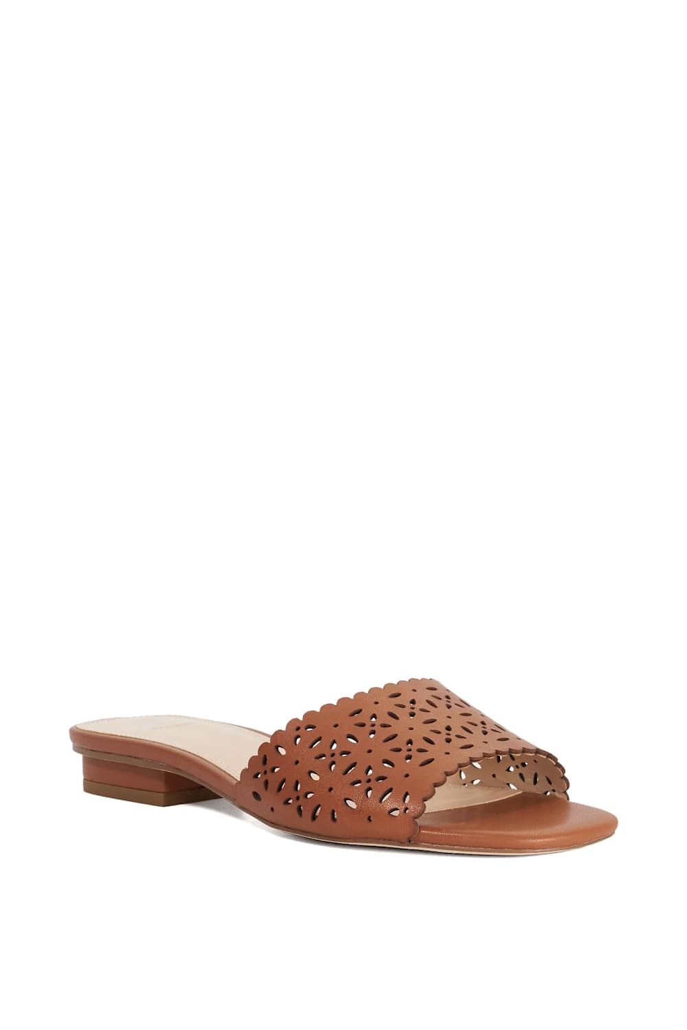 Dune London Leostar' Leather Sandals